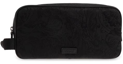 versace wash bag mens|Versace handbags for men.